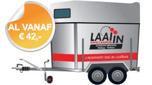 Paardentrailer Huren